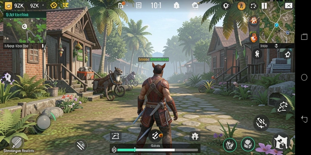 Gameplay 9ZK yang mendalam dan interaktif memberikan pengalaman simulasi unik.