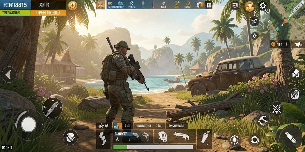 Gameplay HOKI8815 yang menakjubkan dalam dunia Open World.