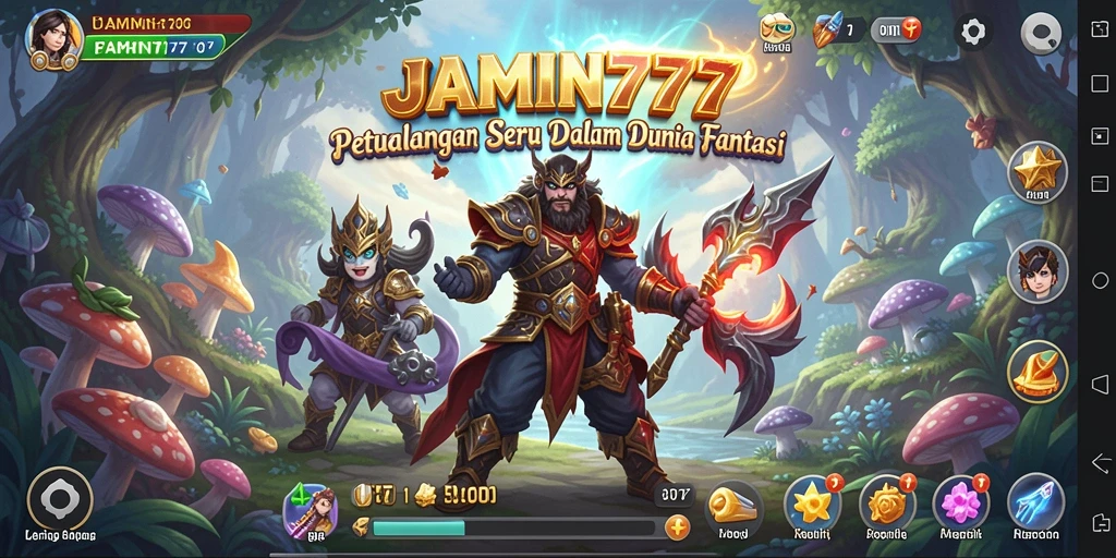Tampilan gameplay seru dari JAMIN777 yang penuh petualangan.