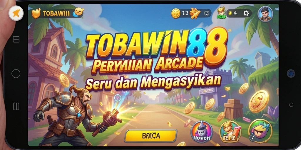 Tampilan gameplay menarik dan penuh aksi dari TOBAWIN88.