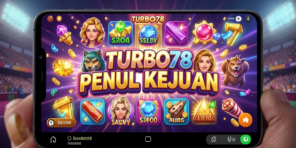 Tampilan menarik dari gameplay Slot TURBO78 yang memukau.