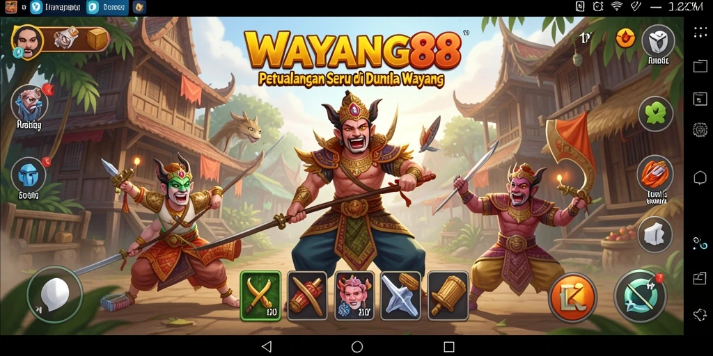 Tampilan menarik dari gameplay WAYANG88 yang penuh petualangan.