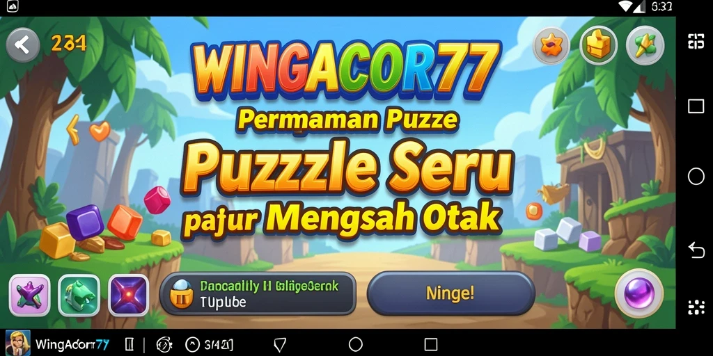 Tampilan gameplay WINGACOR77 yang menarik dan penuh teka-teki.